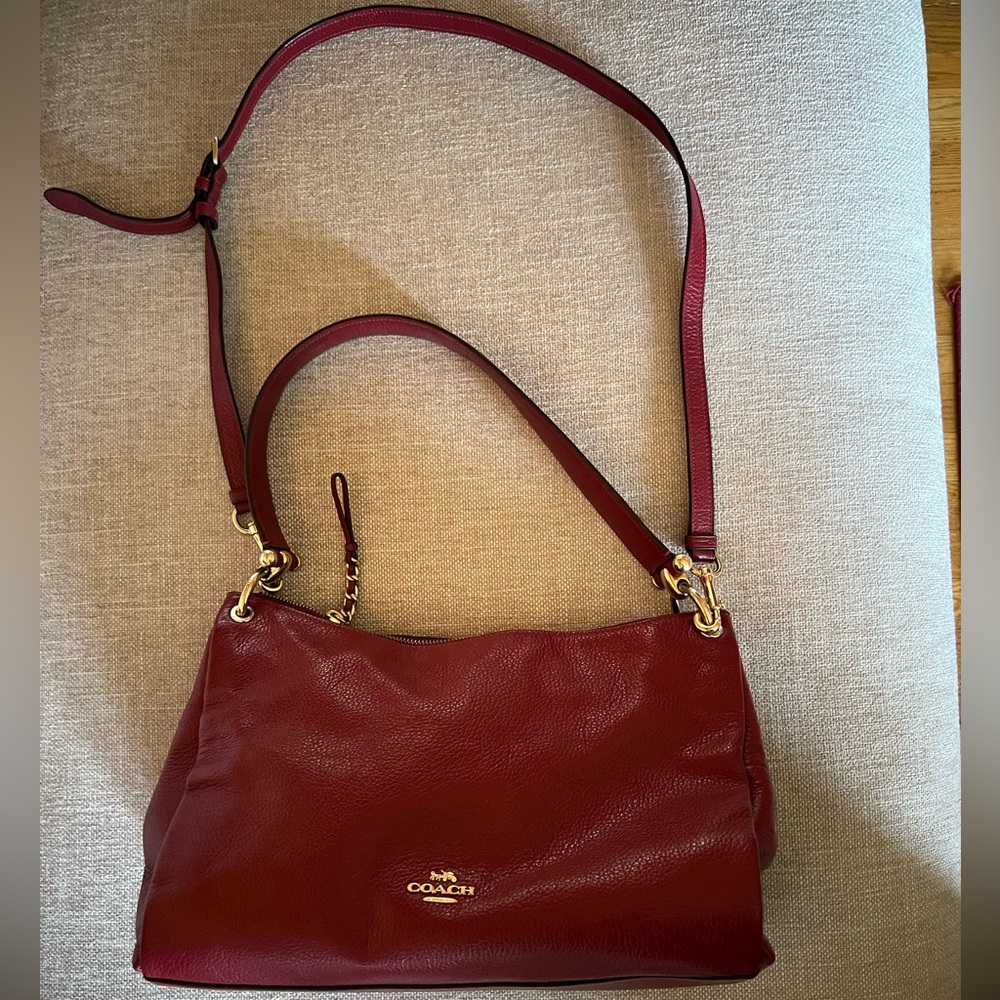 Red Coach Purse